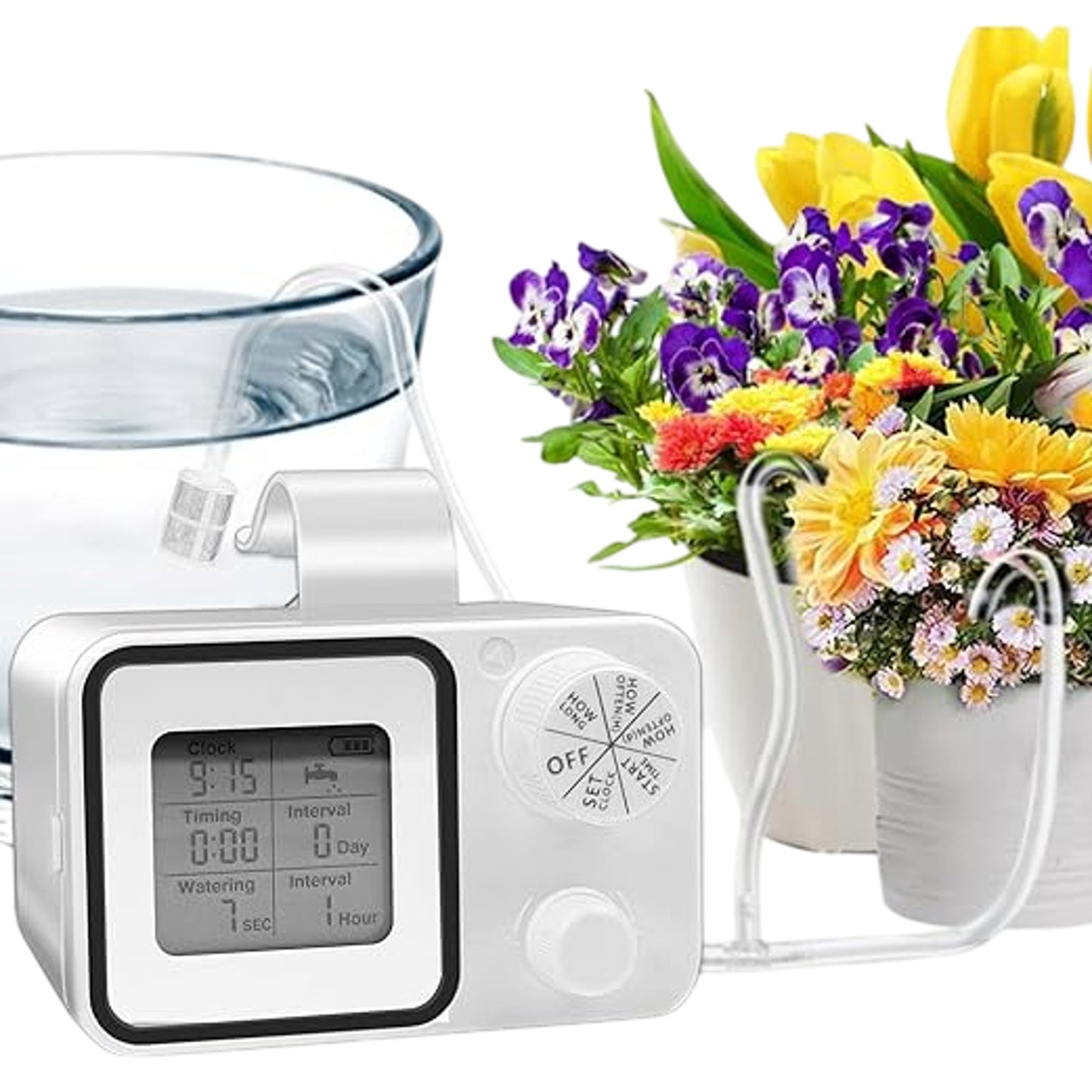 Plant Watering Device Automatic Irrigation Kit For 15 Plants New