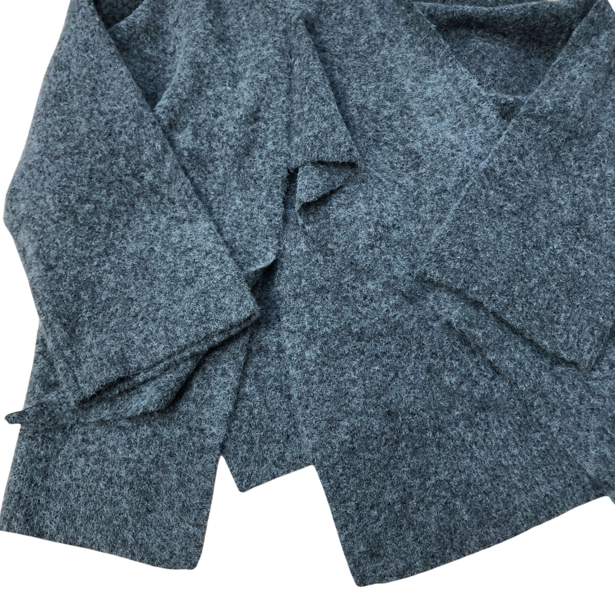 River Island Cardigan Women's Grey Open Front Wrap Style Size 10