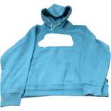 Hoodie Aqua Blue Pull Over Casual Wear Sweatshirt Size 14