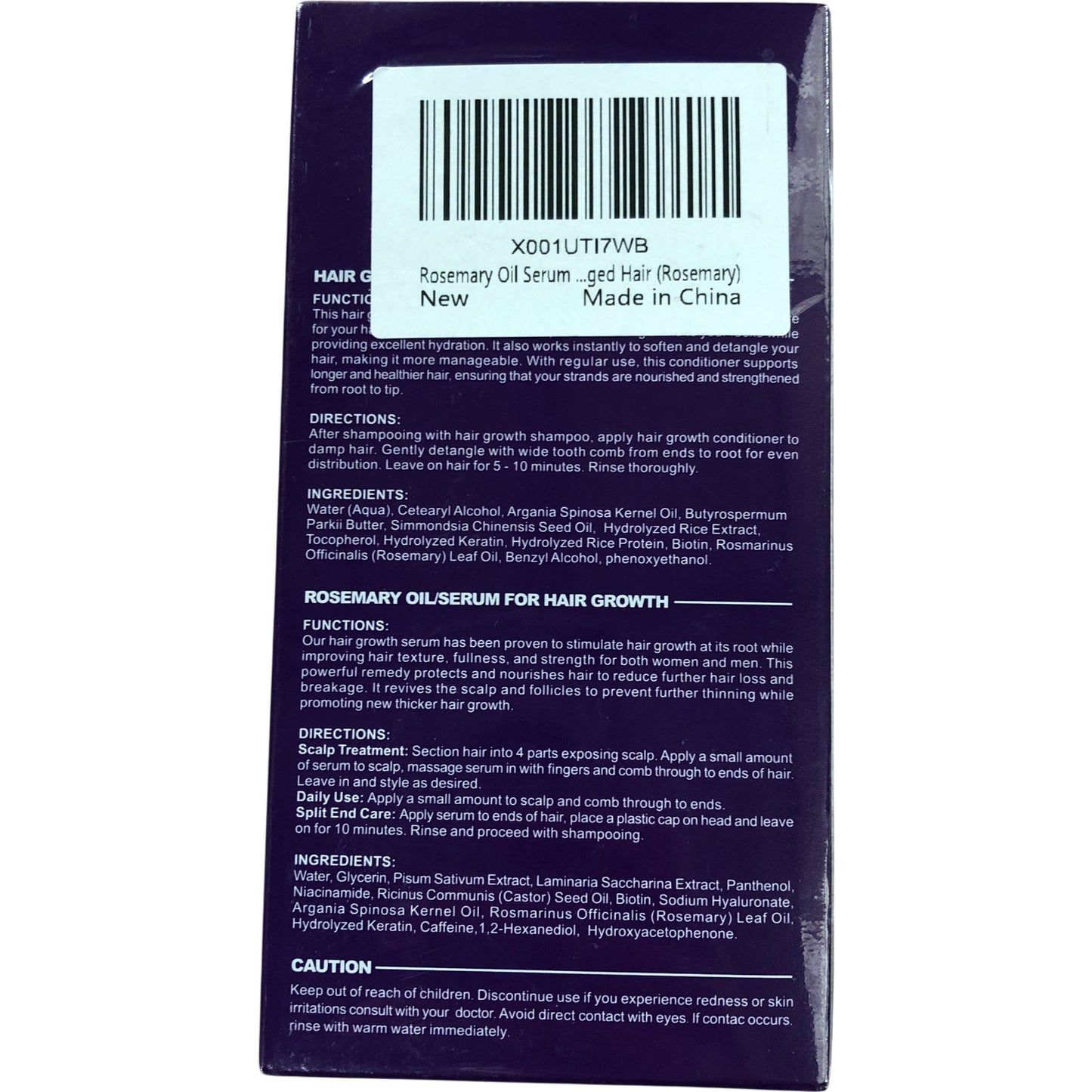 GIFBEA Hair Growth Set For Thinning Hair And Hair Loss 100ml Conditioner 30ml