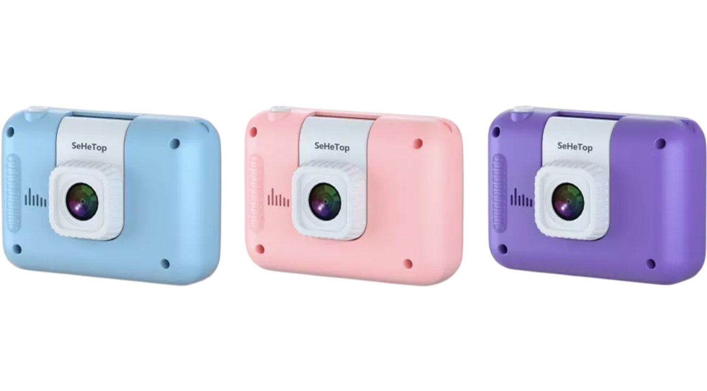 SeHeTop Kids Selfie Camera 12MP HD 1080P Video Autofocus Timed Auto Power Off