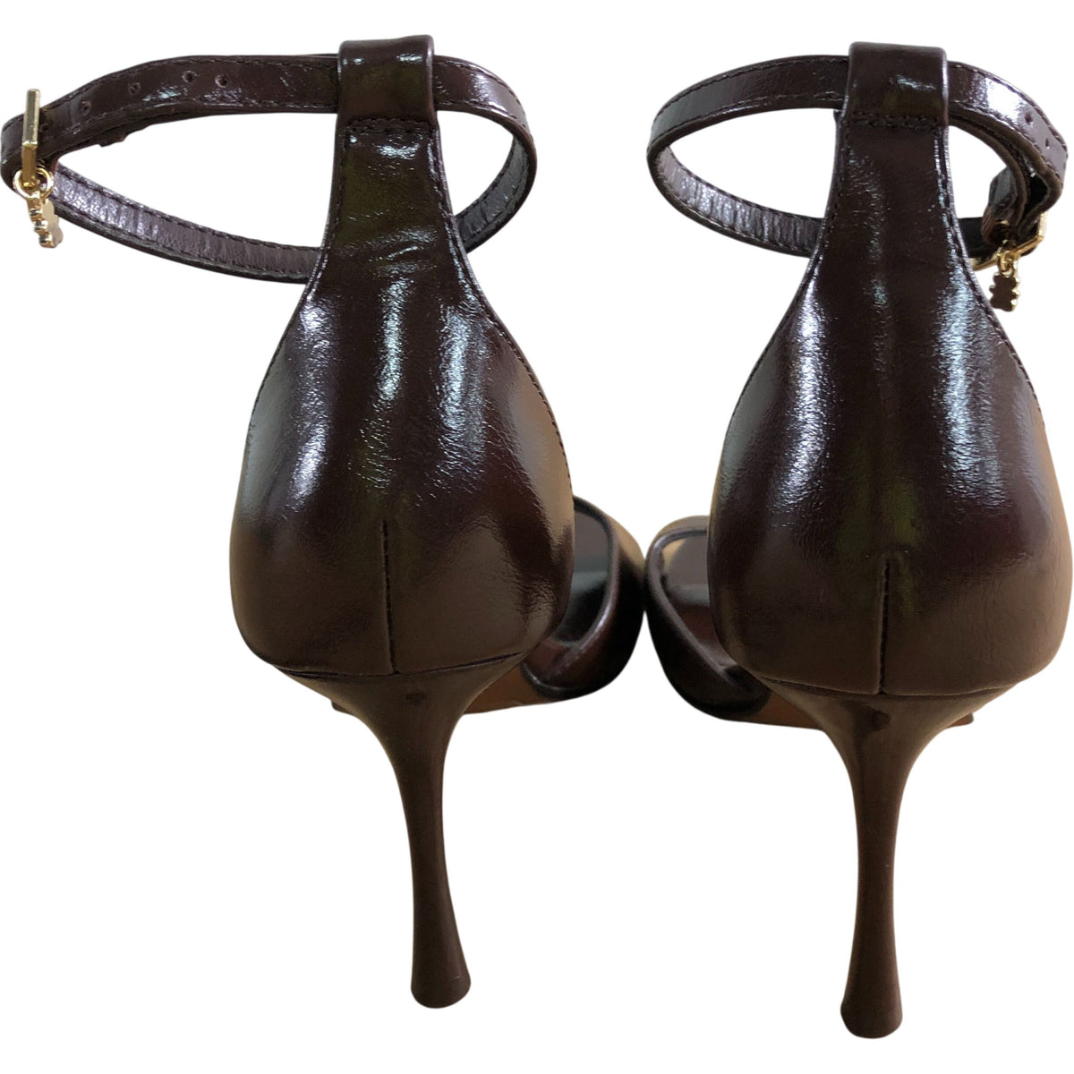 River Island Heels UK5 Women's Brown Open Toe Stiletto