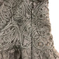Branded Black Lace Peplum Top Size 12 Women's Ruffle Detail Romantic Style