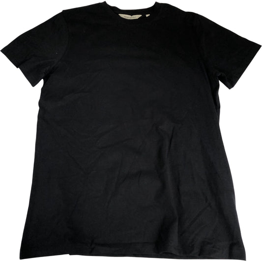 Kangaroo Poo Black T Shirt Medium Mens Crew Neck Cotton Casual Wear