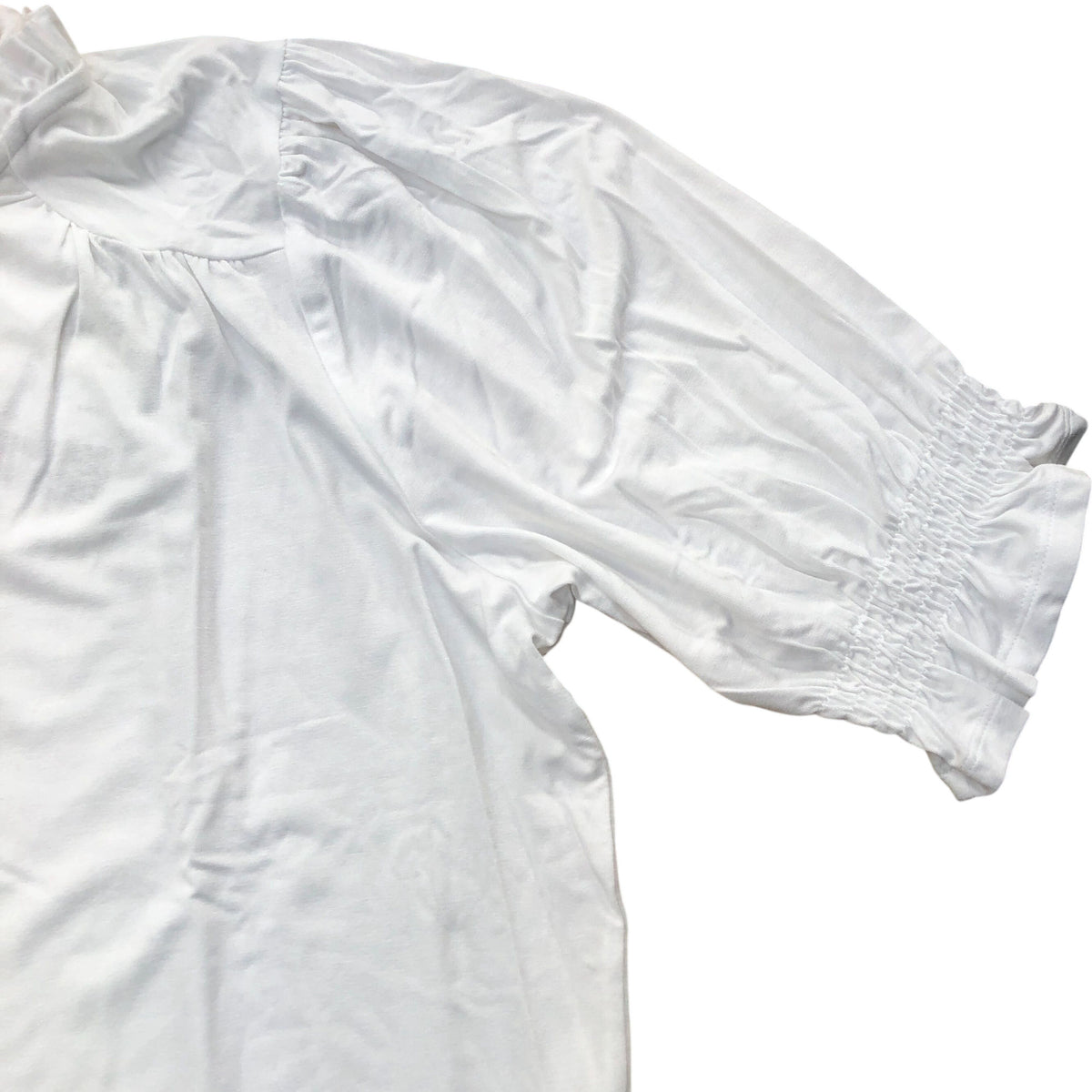 Baukjen Work to Weekend Noa Short Sleeve Blouse Pure White Size 16