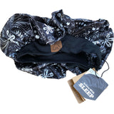 Hat Hut Satin Silk Sleep Cap Paisley Design Soft Sleepwear With Scrunchie