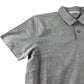 Weird Fish Grey Short Sleeve Polo Shirt - Size Small