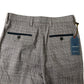 Joules Slim Fit Trousers Men's Check Pattern Formalwear Light Brown