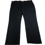Onfire W40 L30 Men's Black Cotton Stretch Trousers Classic Fit Easy Care