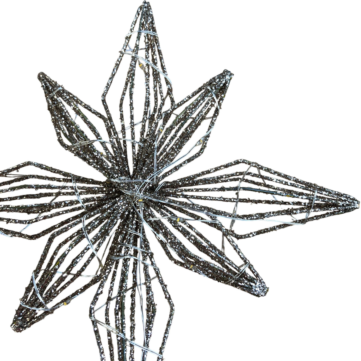 Pre Lit Christmas Star Tree Topper