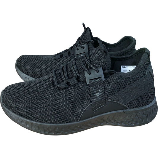 Crosshatch Junior Ceaze Black Sports Trainers Size 5 Kids