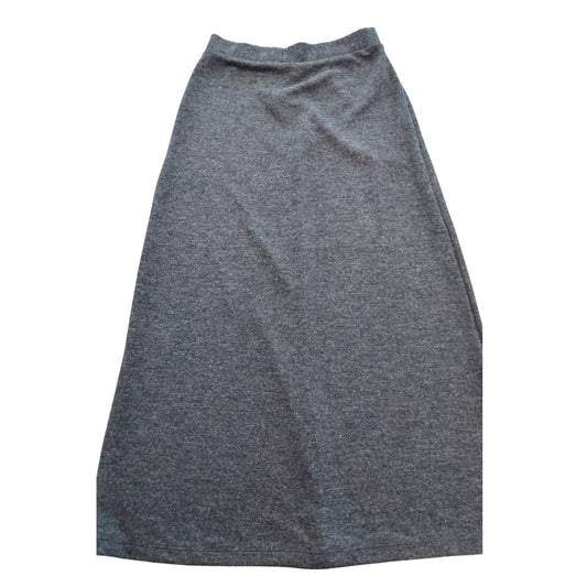 River Island Women's UK10 Grey Pencil Skirt Stretch Comfortable Winter Wear