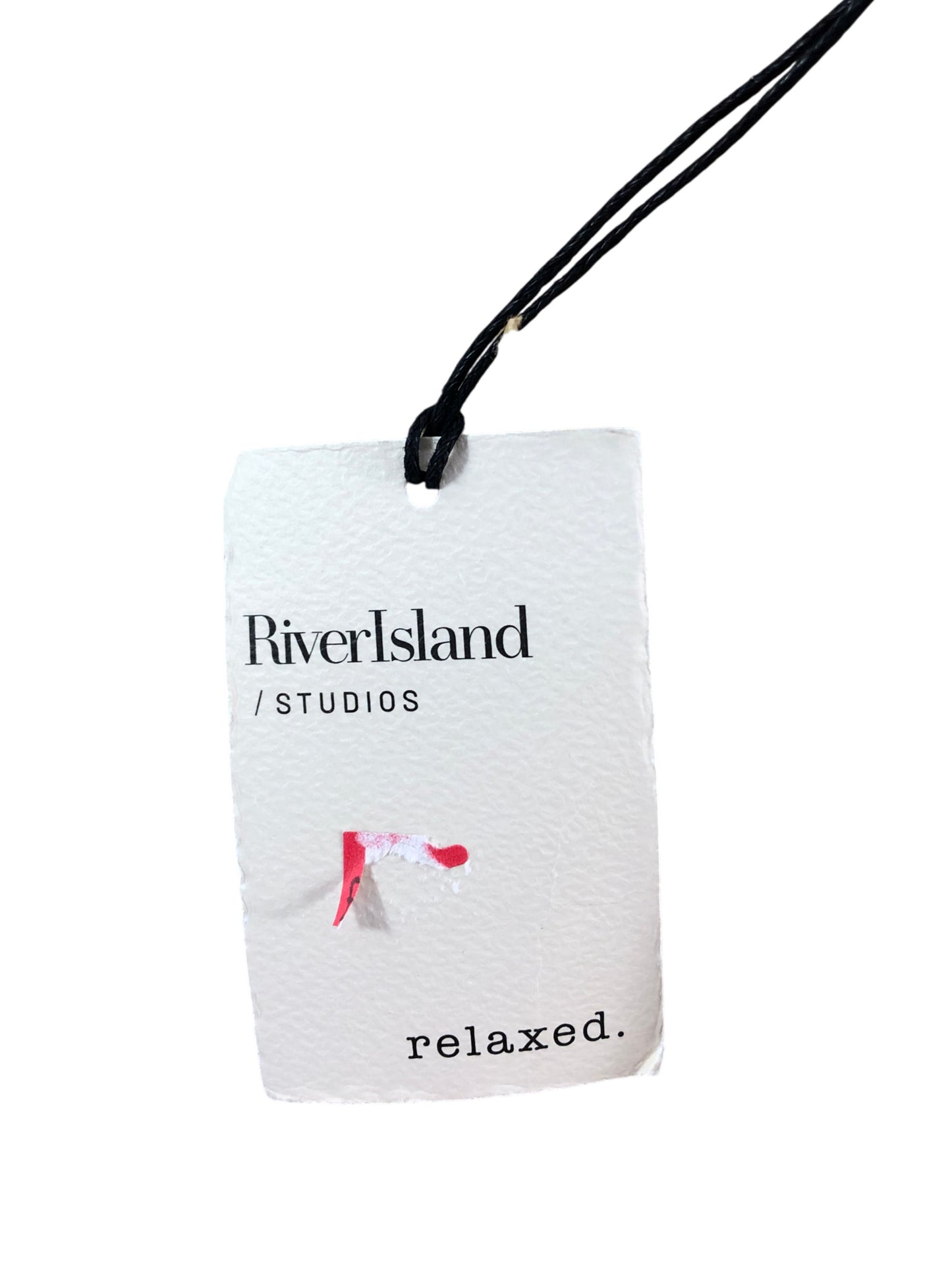 River Island Relaxed Cream Camisole UK8 Women's Button Detail Strappy Top