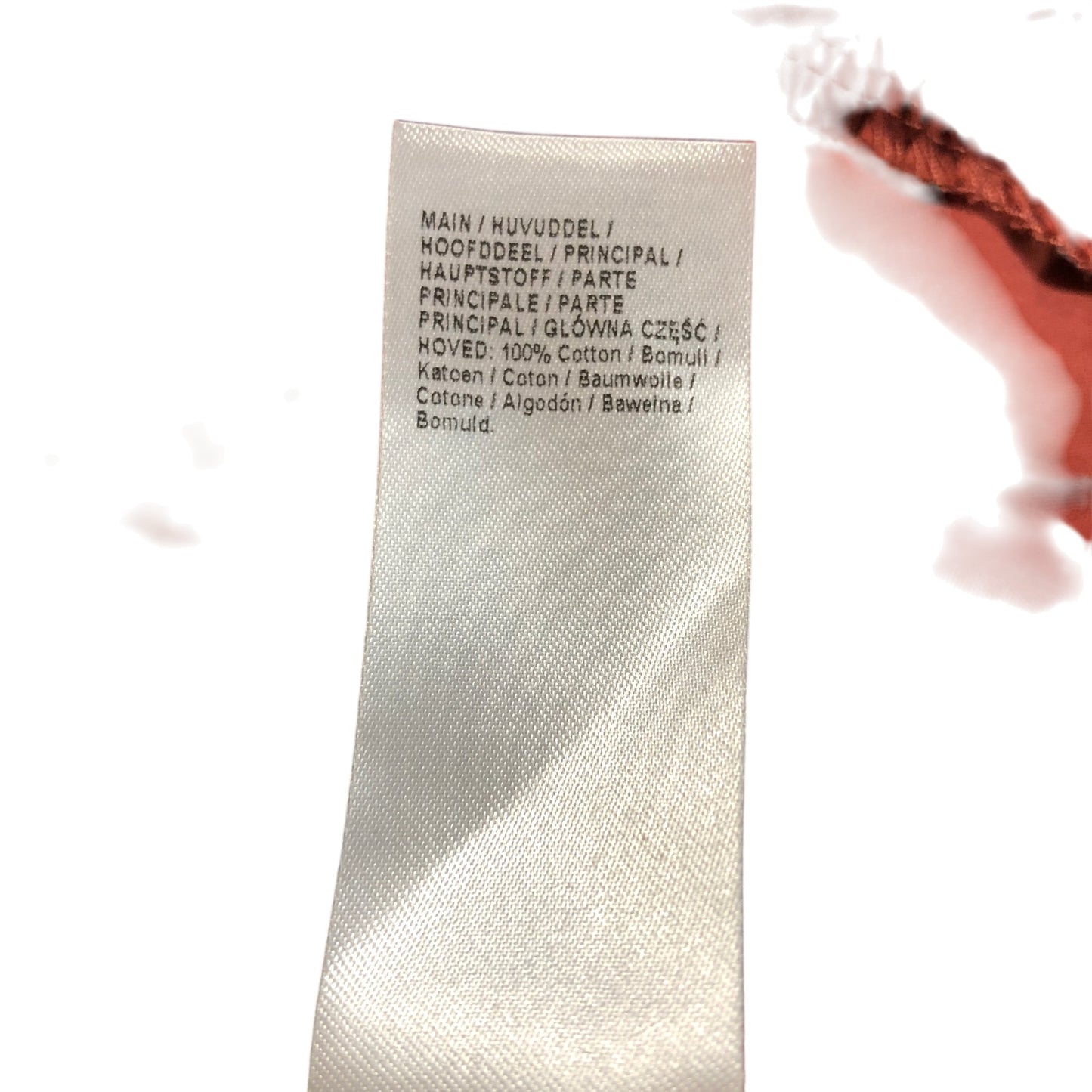 River Island Off The Shoulder Ruffle Dress UK12 Women's Cotton A-Line Rust Red