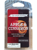Enchantique Apple And Cinnamon Wax Melts Long Lasting Natural Soy Fragrance