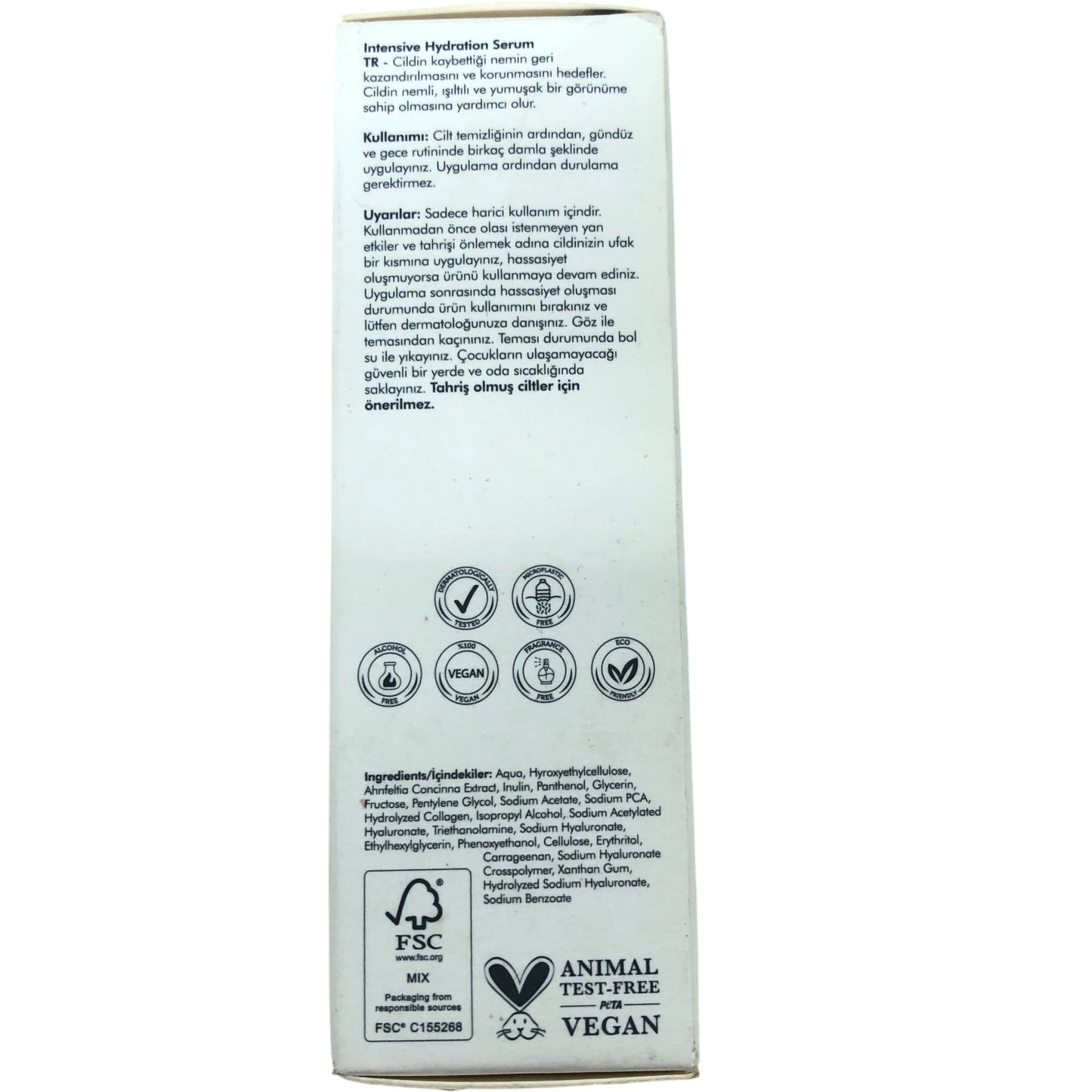 The Purest Solutions Hyaluronic Acid 2 Plus B5 Intensive Hydration Serum 30ml