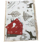 Rewrapped Christmas Wrapping Paper Pheasant & Deer 6 Sheets
