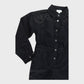 River Island GIRLS Black Denim Jumpsuit Studded Long Sleeve