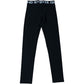 River Island Girls Leggings Age 9-10 Black Stretch Comfortable Casual Wear