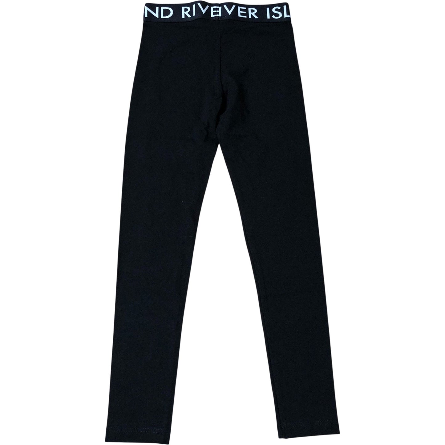 River Island Girls Leggings Age 9-10 Black Stretch Comfortable Casual Wear
