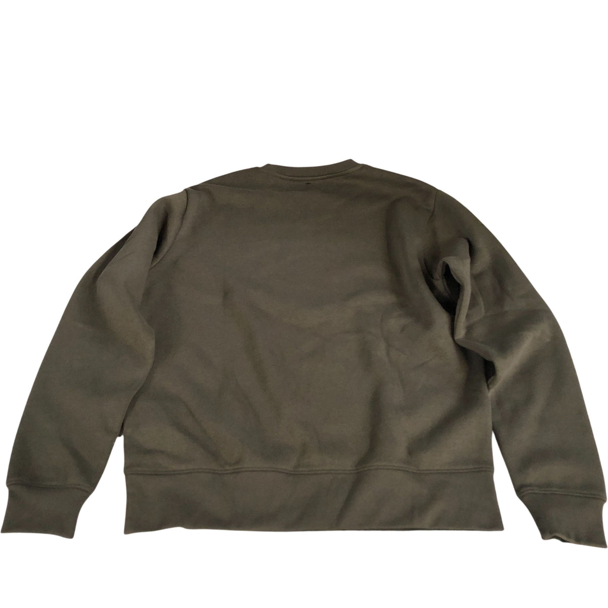 Kangaroo Poo Sweatshirt Size M Men's Olive Green Cotton Blend High Quality