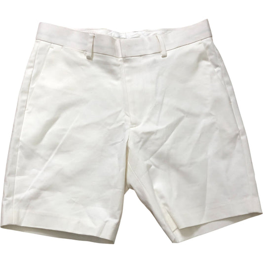 River Island Chino Shorts UK30 Men's White Cotton Slim Fit Casual Wear