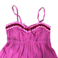 River Island Kids Pink Summer Dress Age 7-8 Years Lightweight Ruffle Design