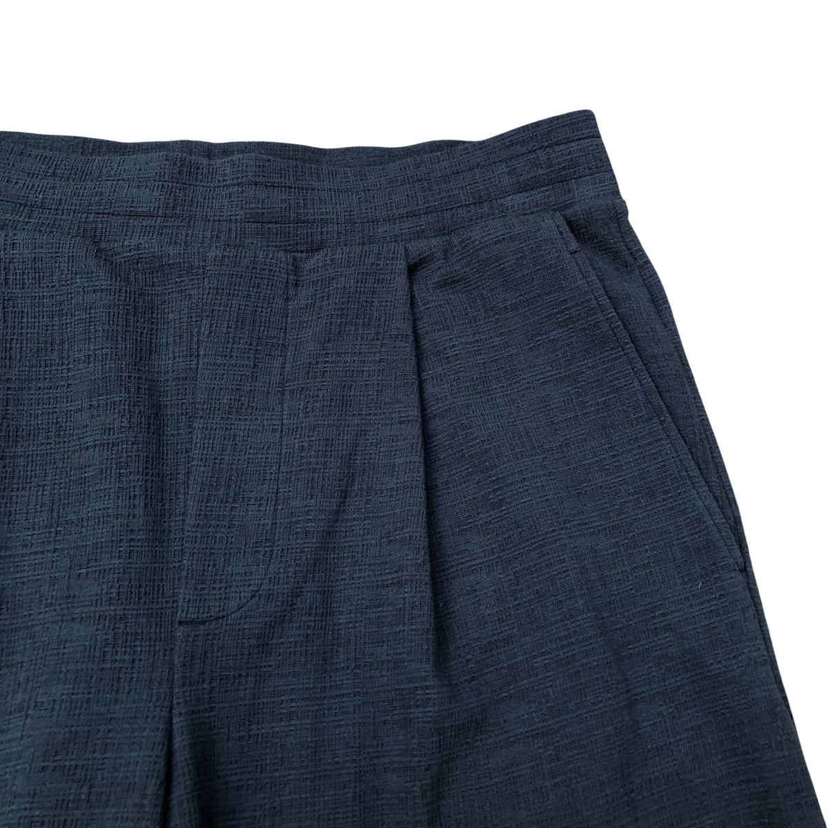 Pleated Dark Grey Stylish Trousers Size M