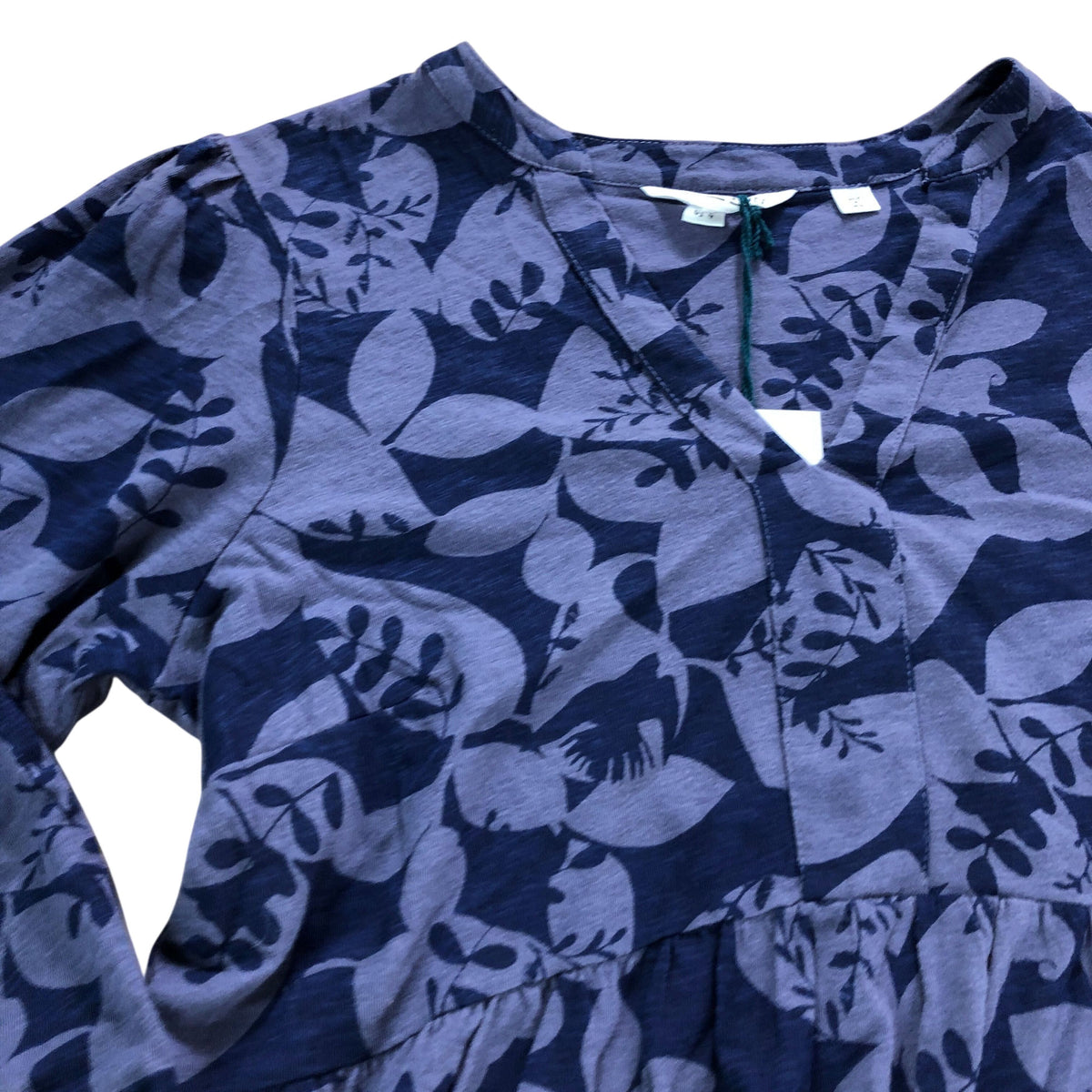 Marlie Jersey Tunic Women's Navy Floral Long Sleeve Dress