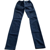 Slim Fit Jeans UK Size 8L Women's Black Stretch Comfortable