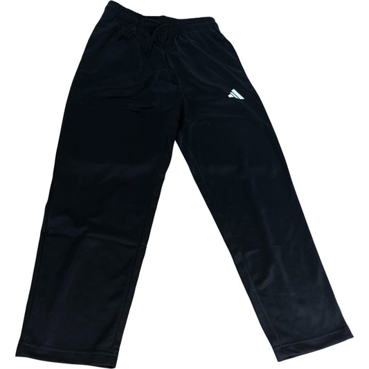 Adidas Tracksuit Bottoms Kid's Size 9-10 Years Black Regular Fit Activewear
