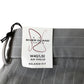 River Island Men's Relaxed Fit Light Grey Pinstripe Trousers W40 L32