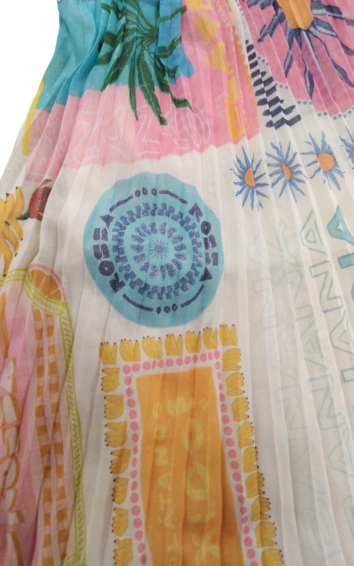 River Island Girls 11 Years Multi Colour Printed Sundress Holiday Dress