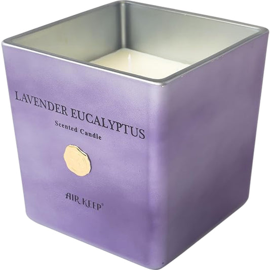 AIR KEEP Lavender Eucalyptus Scented Candle 1300g Long Lasting Home Fragrance