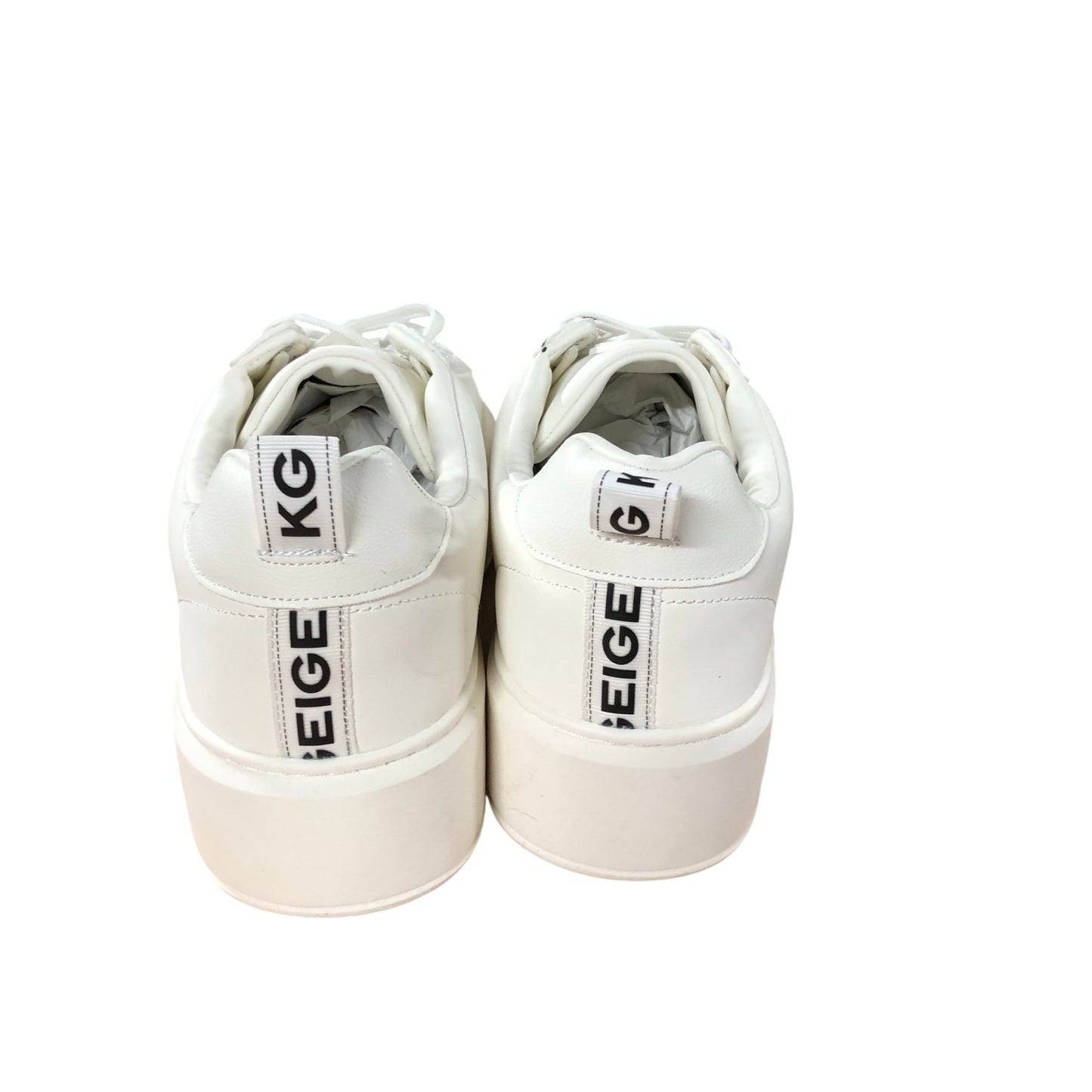 KG Kinsley Trainers UK9 Women's White Lace Up Casual Fashion Sneakers