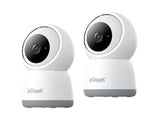ieGeek Indoor WiFi Security Camera SC1 2 Pack QHD PTZ Camera with Auto Tracking