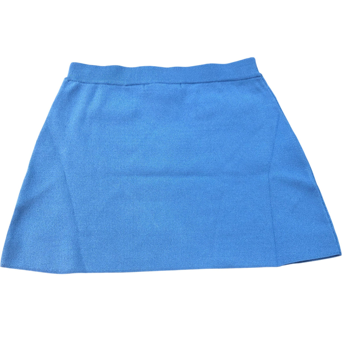 River Island Blue Knitted Mini Skirt