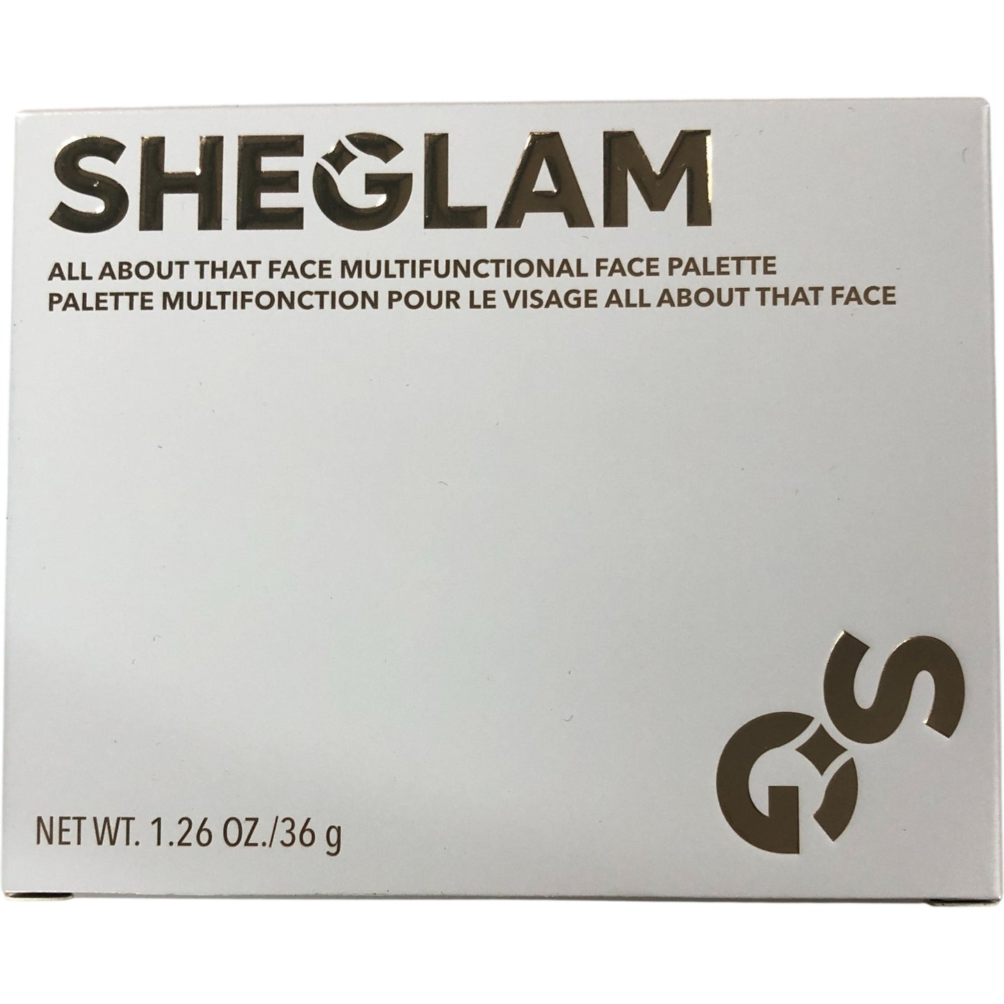 SHEGLAM All About That Face Multifunctional Face Palette Vanilla Sculpt