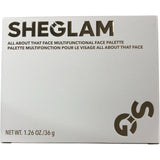 SHEGLAM All About That Face Multifunctional Face Palette Vanilla Sculpt