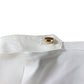 Lipsy London UK8 Women's V Neck Versatile Blouse Top White Short Sleeve