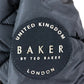 Baker By Ted Baker Puffer Jacket 4 Years Girls Black Quilted Hooded Outerwear