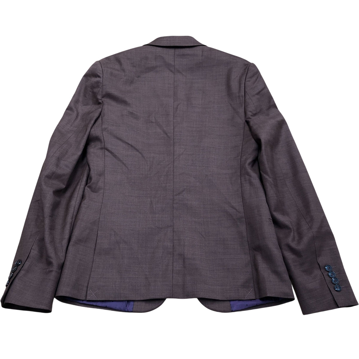 River Island Suit Jacket Brown Slim Fit Tailored Blazer Smart Casual 36R