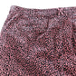 Pink Patterned Women's Skirt UK Size 20 Organic Cotton