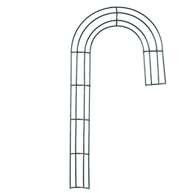 Two Pieces Candy Cane Wire Frame for Wreath Making 12"