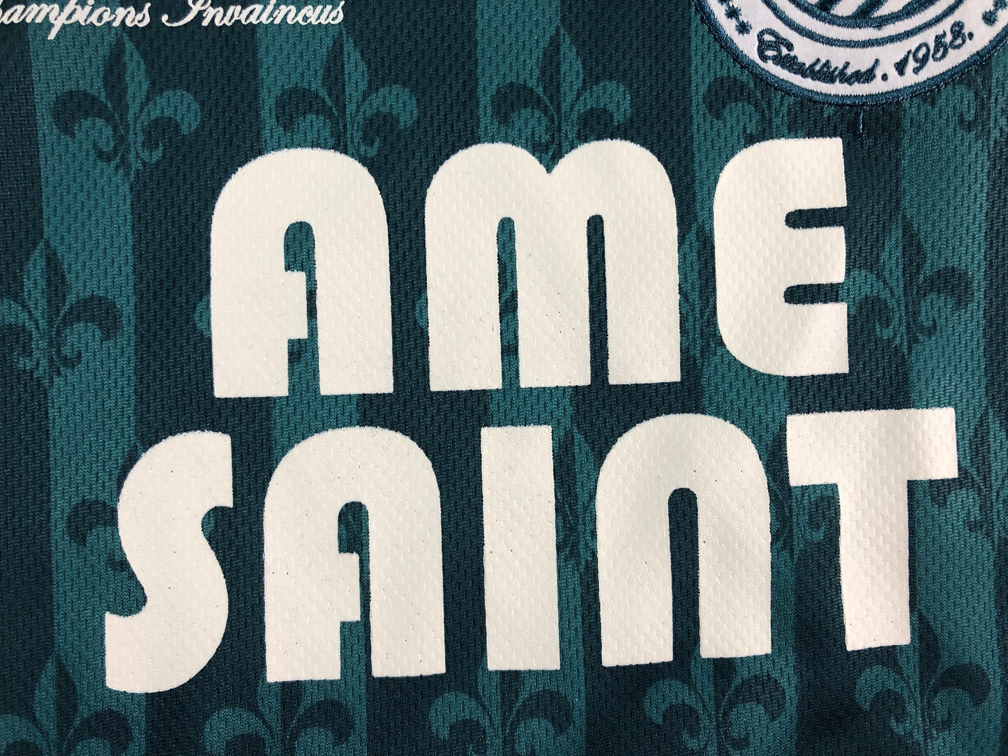 River Island Boys 5 6 Years Green Polo Shirt AME SAINT Champions Invainous