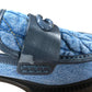 Coach Denim Loafers UK 4 Women's Platform Casual Blue Quilted Style