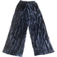 River Island Wide Leg Crushed Velvet Grey Trousers