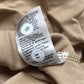 River Island Casual Shirt Size L Men's Short Sleeve Beige Cotton Blend