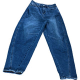 Jeans Size 8R Women's Dark Blue Barrel Leg