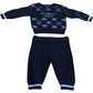 River Island Baby Boys 0-3 Months Set Handsome Prince Sweater and Joggers